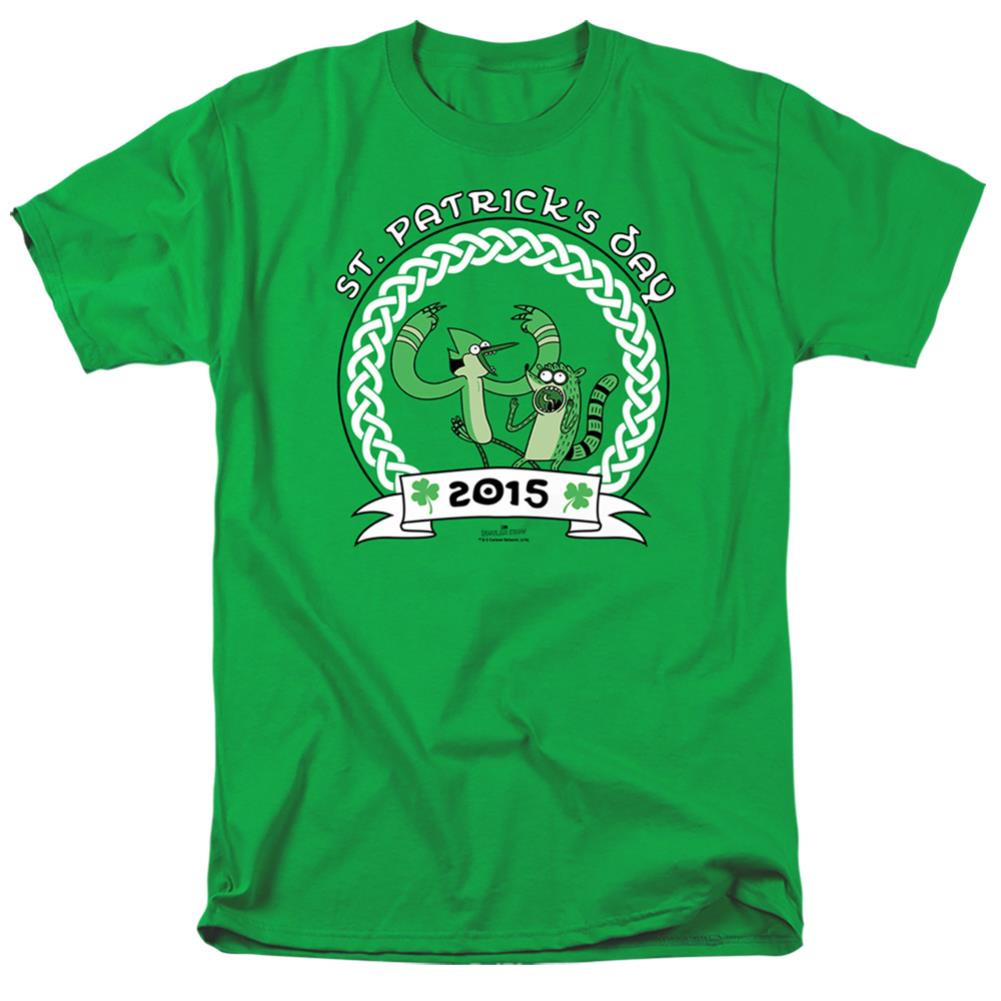 The Regular Show St Pats 2014 Men's 18/1 Cotton Short-Sleeve T-Shirt