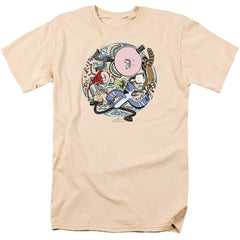 The Regular Show Strange Circle Men's 18/1 Cotton Short-Sleeve T-Shirt