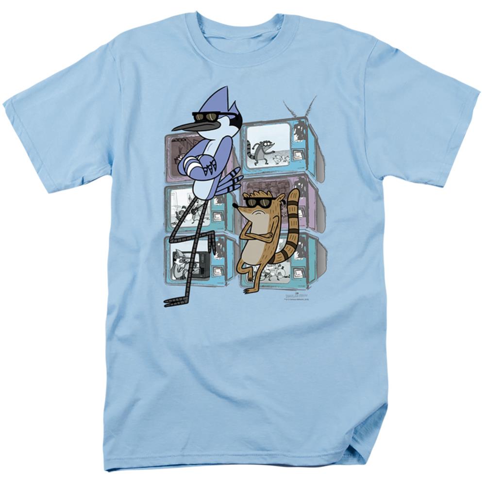The Regular Show Tv Too Cool Men's 18/1 Cotton Short-Sleeve T-Shirt