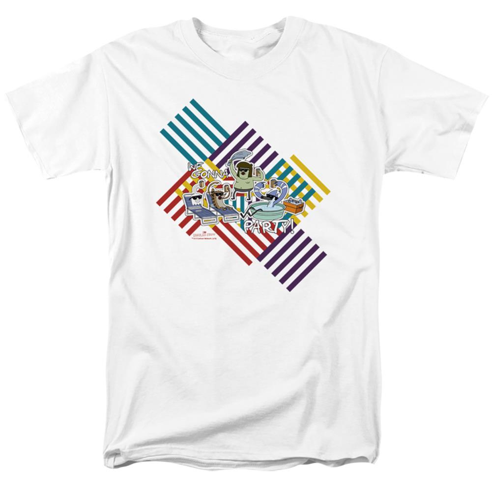 The Regular Show We Gonna Party Men's 18/1 Cotton Short-Sleeve T-Shirt