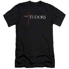 The Tudors Logo Men's Ultra-Soft 30/1 Cotton Slim Short-Sleeve T-Shirt