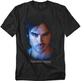 The Vampire Diaries Damon Men's 18/1 Cotton Short-Sleeve T-Shirt