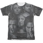 The Vampire Diaries In The Woods Men's Regular Fit Poly Cotton Short-Sleeve T-Shirt