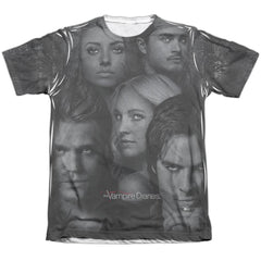 The Vampire Diaries In The Woods Men's Regular Fit Poly Cotton Short-Sleeve T-Shirt