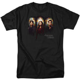 The Vampire Diaries Stained Windows Men's 18/1 Cotton Short-Sleeve T-Shirt
