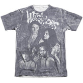 The Warriors Moody Streets Men's Regular Fit Poly Cotton Short-Sleeve T-Shirt