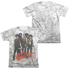 The Warriors Pose Men's Regular Fit Poly Cotton Short-Sleeve T-Shirt
