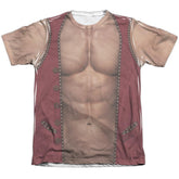 The Warriors Vest Men's Regular Fit Poly Cotton Short-Sleeve T-Shirt