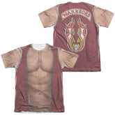 The Warriors Vest Men's Regular Fit Poly Cotton Short-Sleeve T-Shirt