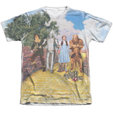 The Wizard Of Oz On The Road Men's Regular Fit Poly Cotton Short-Sleeve T-Shirt