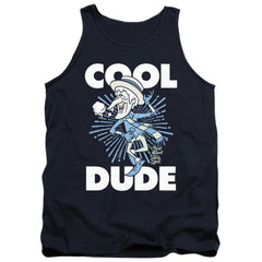 The Year Without A Santa Claus Cool Dude Men's 18/1 Cotton Tank Top