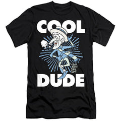 The Year Without A Santa Claus Cool Dude Men's Ultra-Soft 30/1 Cotton Slim Short-Sleeve T-Shirt