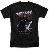 They Live Dead Wrong Men's 18/1 Cotton Short-Sleeve T-Shirt