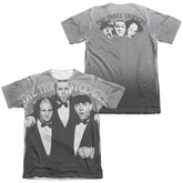 Three Stooges Classy Fellas (Front/Back Print) Men's Regular Fit Poly Cotton Short-Sleeve T-Shirt