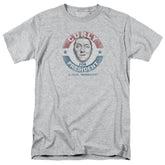 Three Stooges Curly For President Men's 18/1 Cotton Short-Sleeve T-Shirt