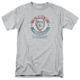 Three Stooges Curly For President Men's 18/1 Cotton Short-Sleeve T-Shirt