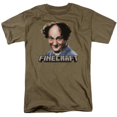 Three Stooges Finecraft Men's 18/1 Cotton Short-Sleeve T-Shirt