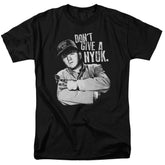 Three Stooges Give A Nyuk Men's 18/1 Cotton Short-Sleeve T-Shirt