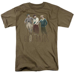 Three Stooges Goof Balls Men's 18/1 Cotton Short-Sleeve T-Shirt