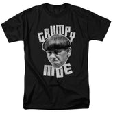 Three Stooges Grumpy Moe Men's 18/1 Cotton Short-Sleeve T-Shirt