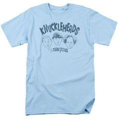Three Stooges Knuckleheads Men's 18/1 Cotton Short-Sleeve T-Shirt