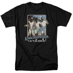 Three Stooges Knucklesheads On Vacation Men's 18/1 Cotton Short-Sleeve T-Shirt