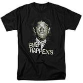Three Stooges Shemp Happens Men's 18/1 Cotton Short-Sleeve T-Shirt
