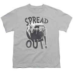 Three Stooges Spread Out Youth 18/1 100% Cotton Short-Sleeve T-Shirt