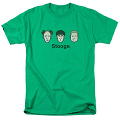 Three Stooges Stooge Men's 18/1 Cotton Short-Sleeve T-Shirt