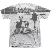 Three Stooges Team Knucklehead Men's Regular Fit Poly Cotton Short-Sleeve T-Shirt