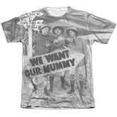 Three Stooges Tunis 1500 Men's Regular Fit Poly Cotton Short-Sleeve T-Shirt