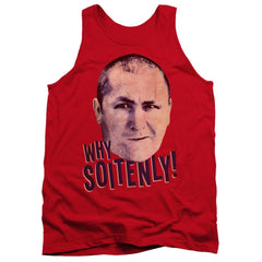 Three Stooges Why Soitenly Men's 18/1 Cotton Tank Top