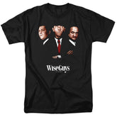 Three Stooges Wiseguys Men's 18/1 Cotton Short-Sleeve T-Shirt