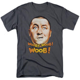 Three Stooges Woob Woob Woob Men's 18/1 Cotton Short-Sleeve T-Shirt