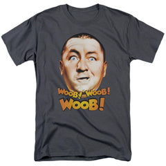 Three Stooges Woob Woob Woob Men's 18/1 Cotton Short-Sleeve T-Shirt