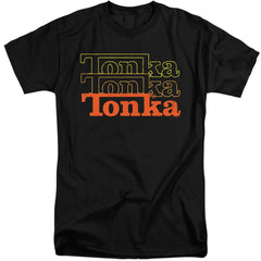 Tonka Fuzzed Repeat Men's 18/1 Tall Cotton Short-Sleeve T-Shirt