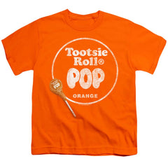 Tootsie Roll Pop Logo Youth 18/1 100% Cotton Short-Sleeve T-Shirt