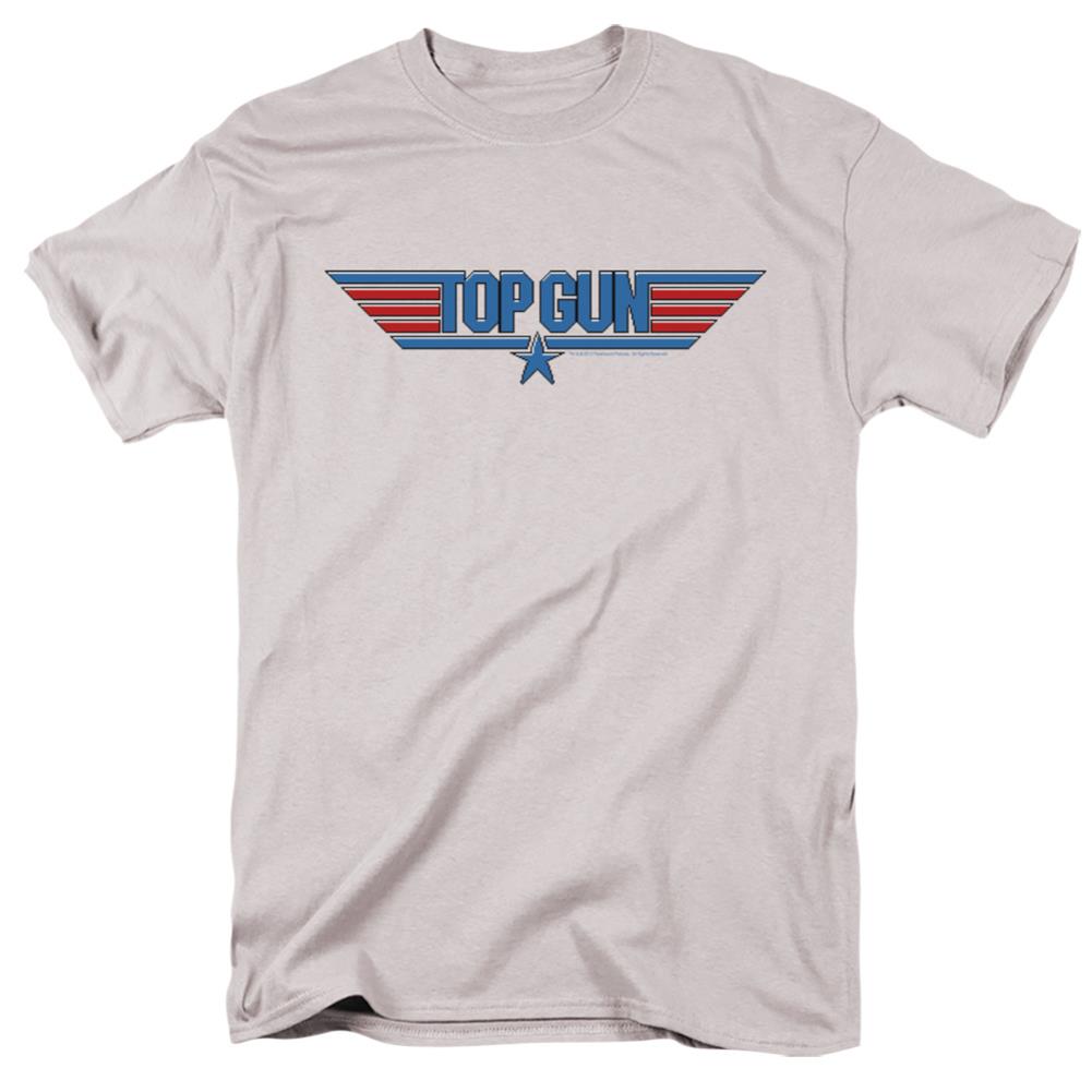 Top Gun 8 Bit Logo Men's 18/1 Cotton Short-Sleeve T-Shirt