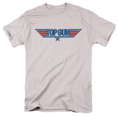 Top Gun 8 Bit Logo Men's 18/1 Cotton Short-Sleeve T-Shirt