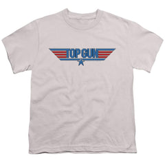 Top Gun 8 Bit Logo Youth 18/1 100% Cotton Short-Sleeve T-Shirt