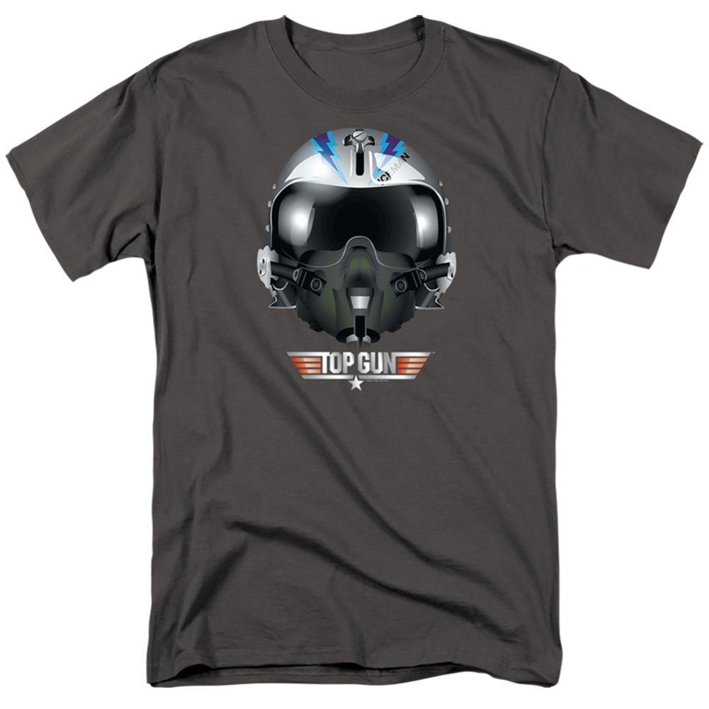 Top Gun Iceman Helmet Men's 18/1 Cotton Short-Sleeve T-Shirt