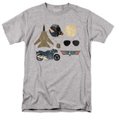 Top Gun Items Men's 18/1 Cotton Short-Sleeve T-Shirt