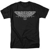 Top Gun: Maverick Maverick Plane Logo Men's 18/1 Cotton Short-Sleeve T-Shirt