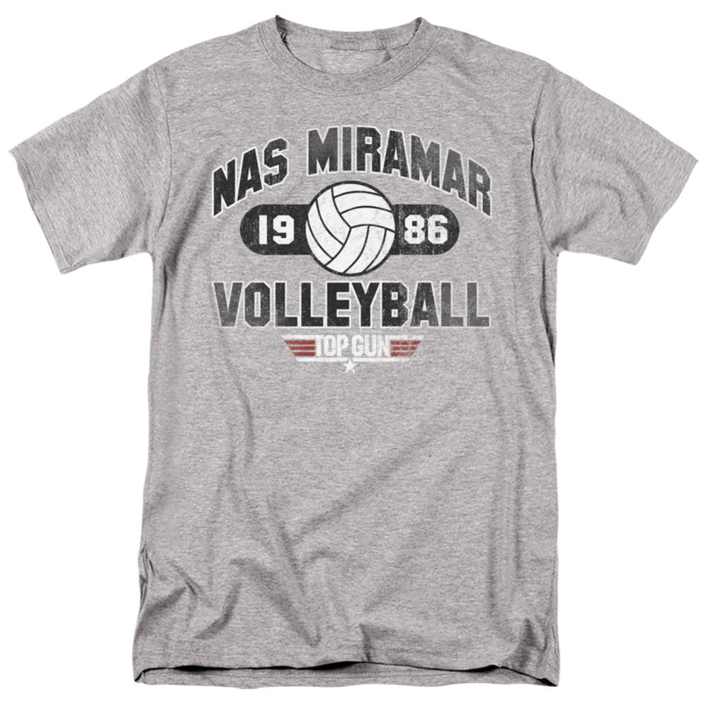 Top Gun Nas Miramar Volleyball Men's 18/1 Cotton Short-Sleeve T-Shirt