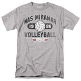 Top Gun Nas Miramar Volleyball Men's 18/1 Cotton Short-Sleeve T-Shirt