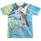 Top Gun Rad Jet Men's Regular Fit Poly Cotton Short-Sleeve T-Shirt