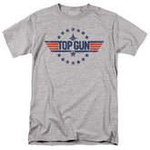 Top Gun Star Logo Men's 18/1 Cotton Short-Sleeve T-Shirt