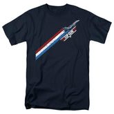 Top Gun Stripes Men's 18/1 Cotton Short-Sleeve T-Shirt