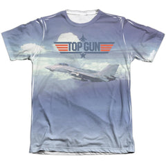 Top Gun Take Off Men's Regular Fit Poly Cotton Short-Sleeve T-Shirt