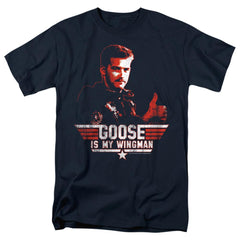 Top Gun Wingman Goose Men's 18/1 Cotton Short-Sleeve T-Shirt